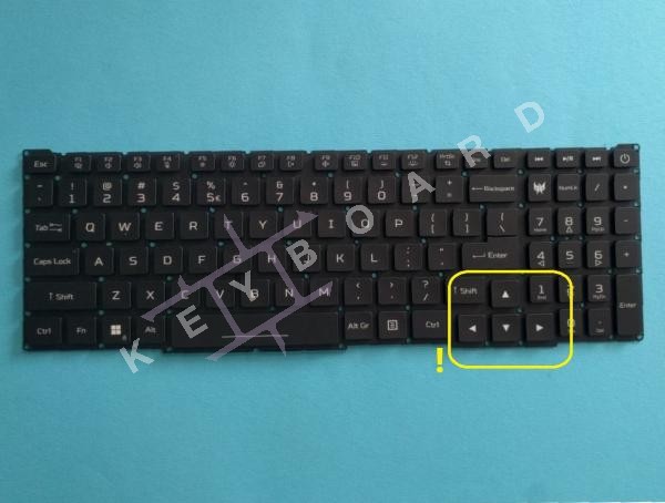 Клавіатура до ноутбука Acer Predator Helios Neo 18 PHN18-71